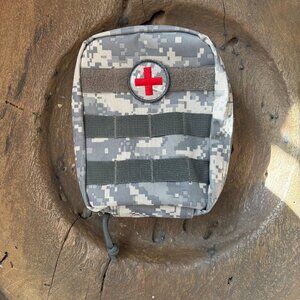 Orca Tactical camouflage emergency first aid kit 8 x 8 x 3 inches EMT responder